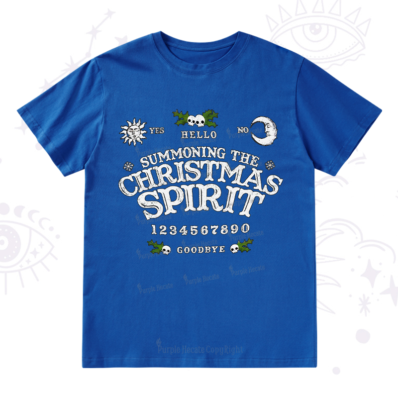 Purplehecate Summon The Christmas Spirit T-Shirt