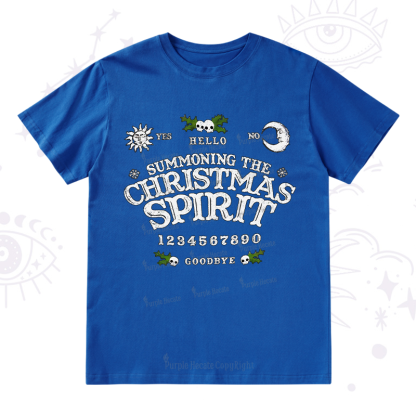 Purplehecate Summon The Christmas Spirit T-Shirt