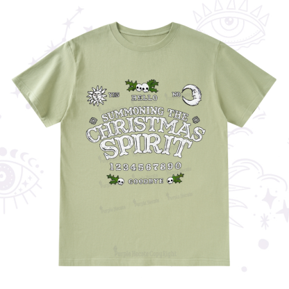 Purplehecate Summon The Christmas Spirit T-Shirt