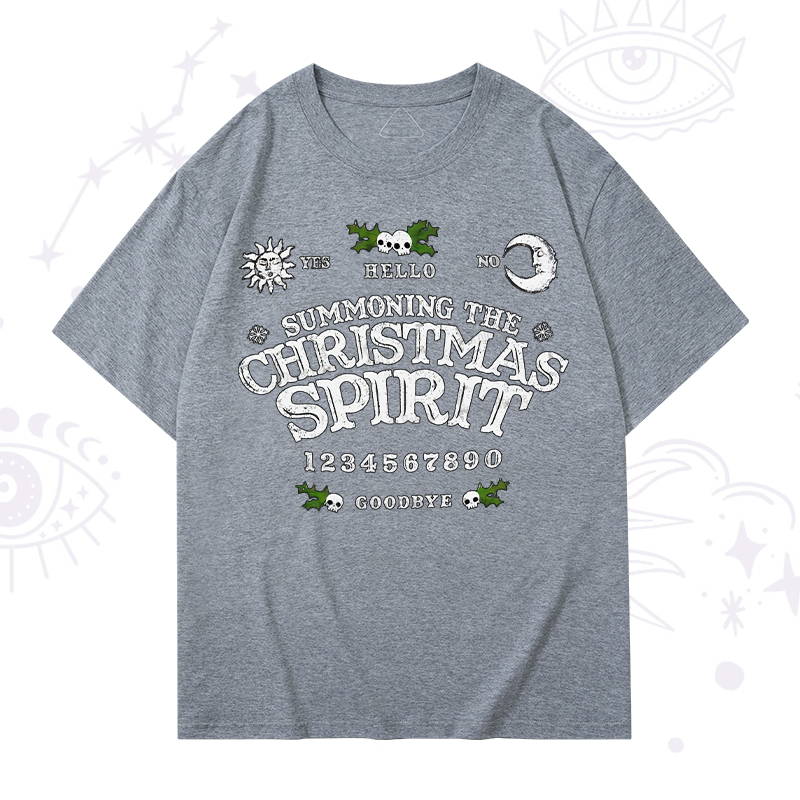 Purplehecate Summon The Christmas Spirit T-Shirt