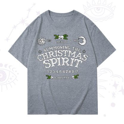 Purplehecate Summon The Christmas Spirit T-Shirt