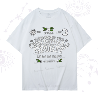 Purplehecate Summon The Christmas Spirit T-Shirt