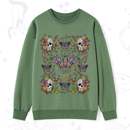 Purplehecate Moths Dancing Sweatshirt