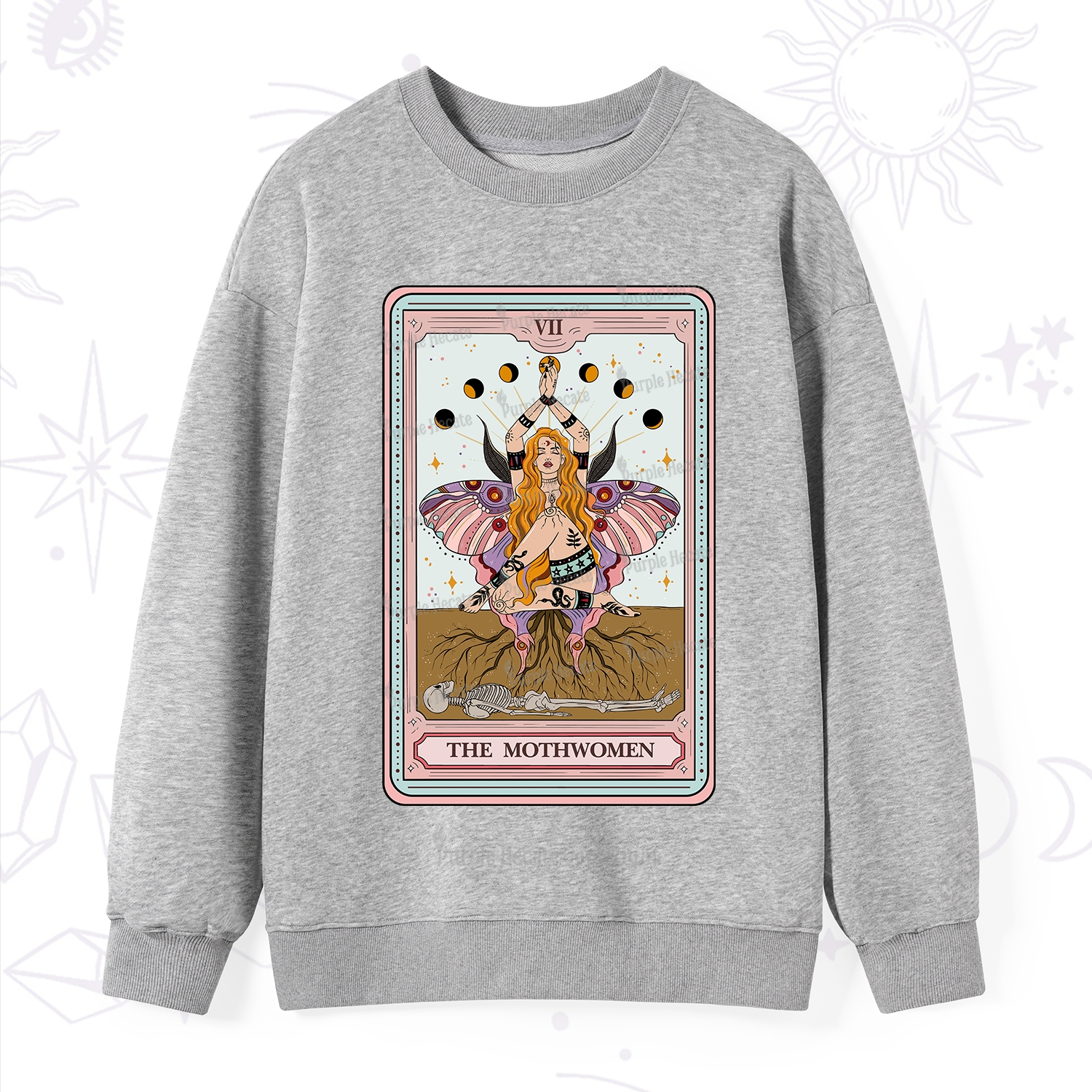 Purplehecate The Mothwomen Tarot Sweatshirt