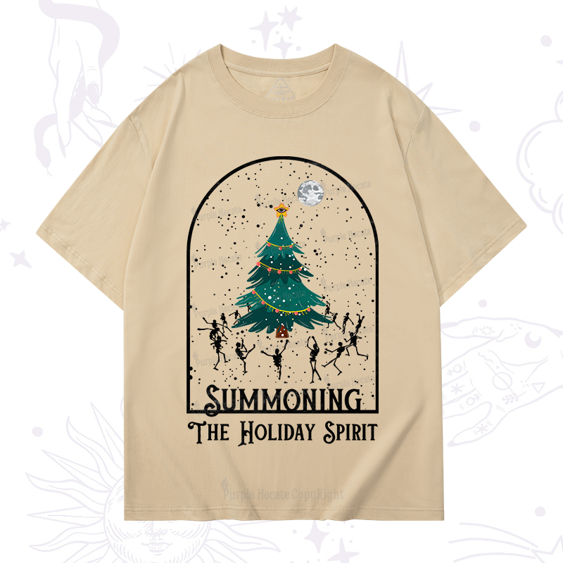 Purplehecate Christmas The Holiday Spirit T-Shirt