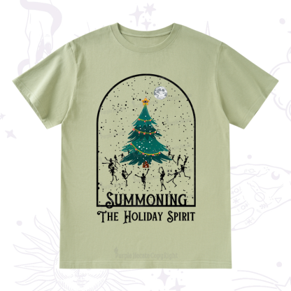 Purplehecate Christmas The Holiday Spirit T-Shirt