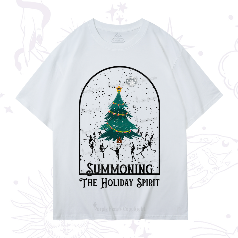 Purplehecate Christmas The Holiday Spirit T-Shirt