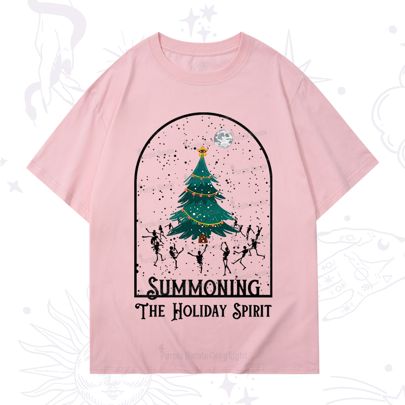 Purplehecate Christmas The Holiday Spirit T-Shirt