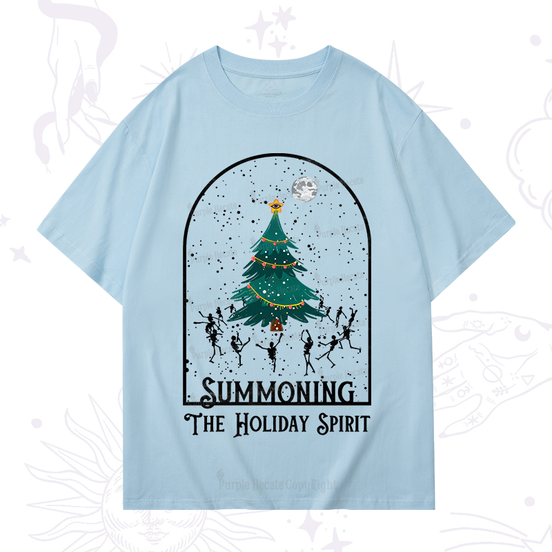 Purplehecate Christmas The Holiday Spirit T-Shirt