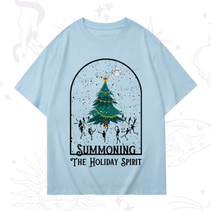 Purplehecate Christmas The Holiday Spirit T-Shirt