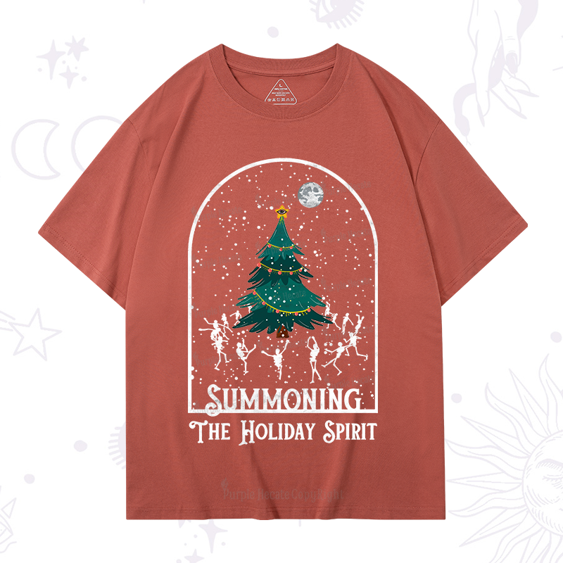 Purplehecate Christmas The Holiday Spirit T-Shirt