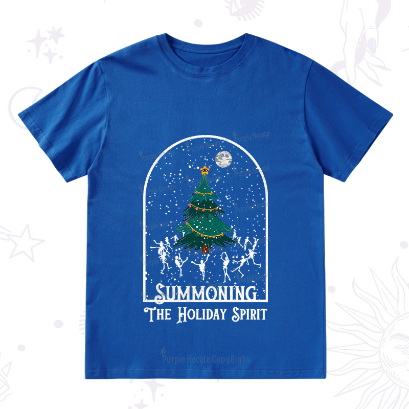 Purplehecate Christmas The Holiday Spirit T-Shirt