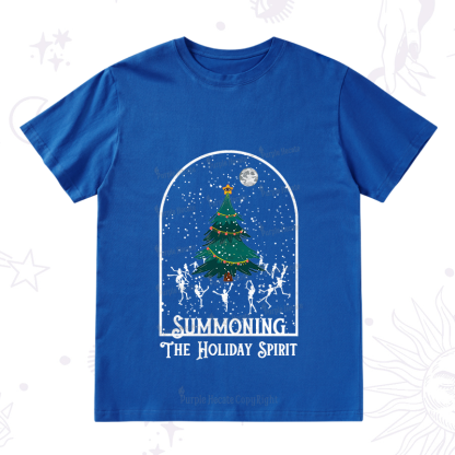 Purplehecate Christmas The Holiday Spirit T-Shirt