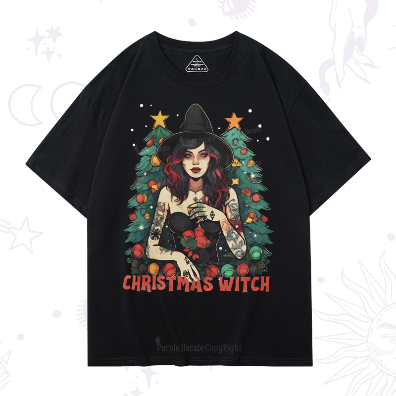 Purplehecate Christmas Witch T-Shirt