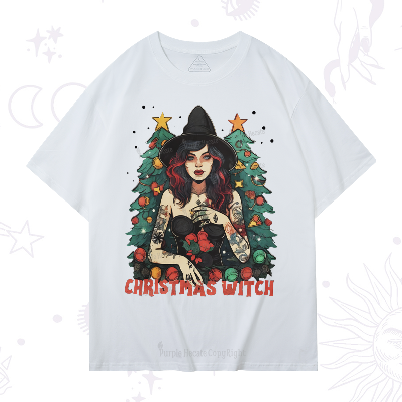 Purplehecate Christmas Witch T-Shirt