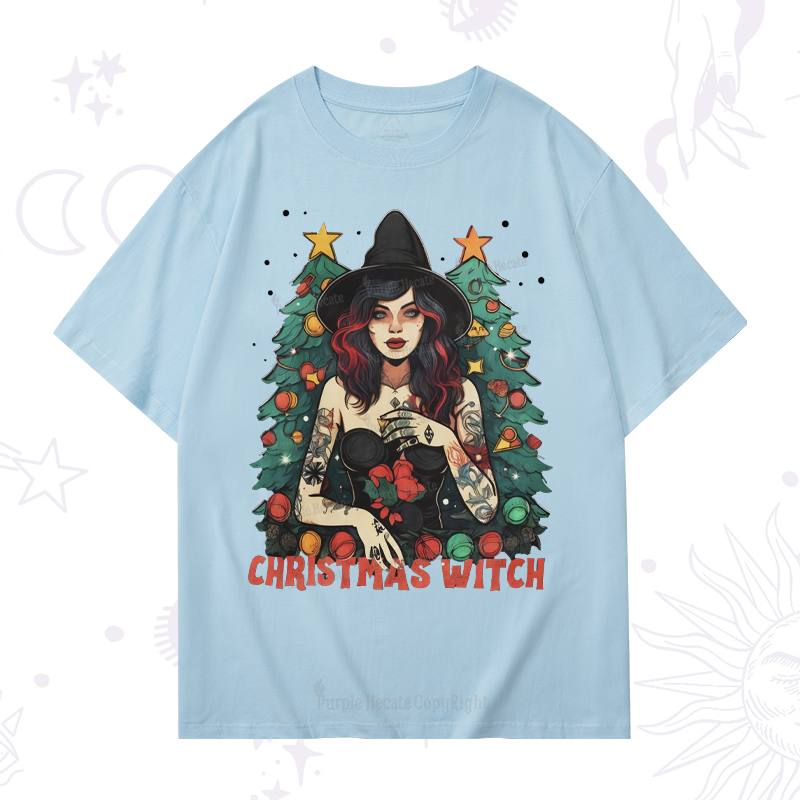 Purplehecate Christmas Witch T-Shirt