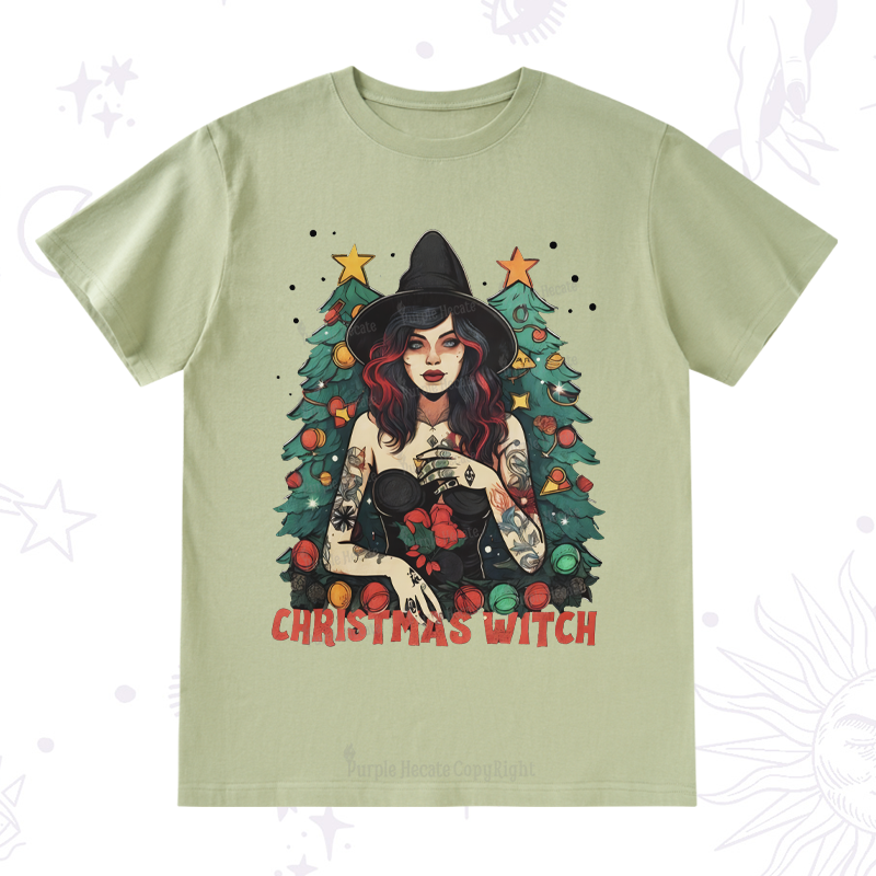 Purplehecate Christmas Witch T-Shirt