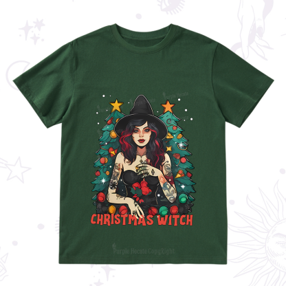 Purplehecate Christmas Witch T-Shirt