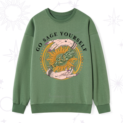 Purplehecate Sage Your Spirit Sweatshirt