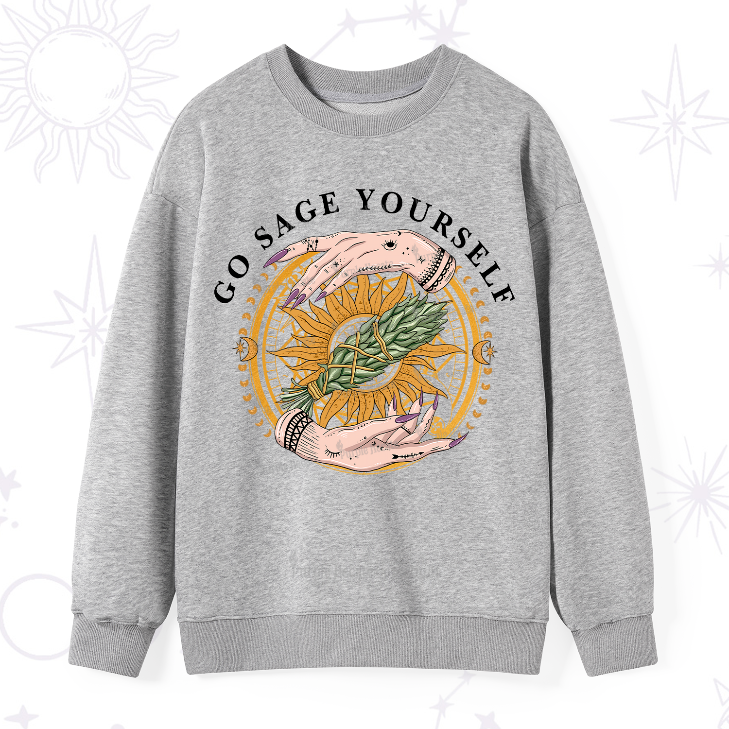 Purplehecate Sage Your Spirit Sweatshirt