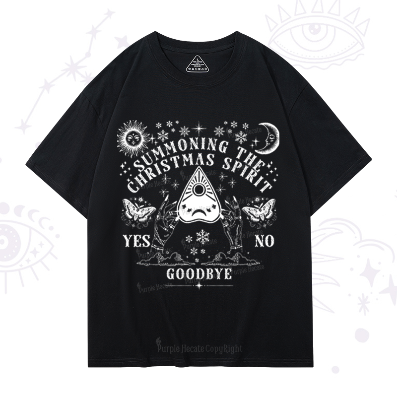 Purplehecate Christmas Mystical Talking Board T-Shirt
