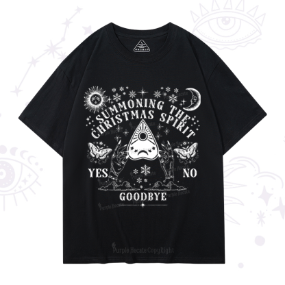 Purplehecate Christmas Mystical Talking Board T-Shirt