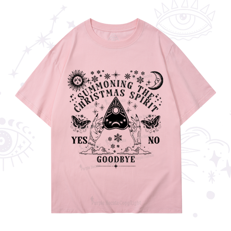 Purplehecate Christmas Mystical Talking Board T-Shirt