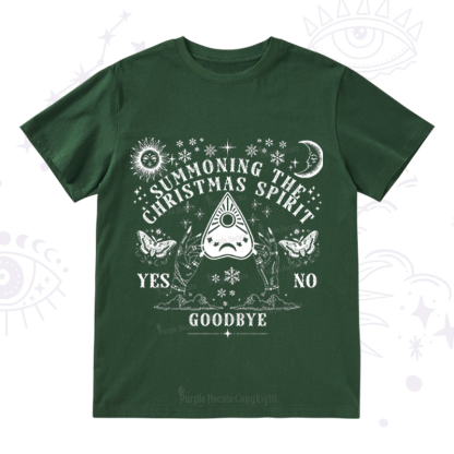 Purplehecate Christmas Mystical Talking Board T-Shirt