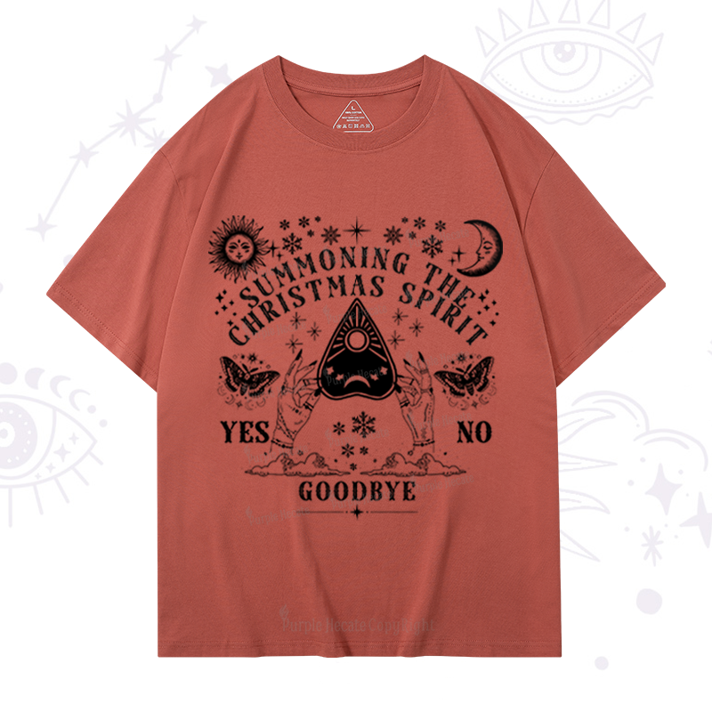 Purplehecate Christmas Mystical Talking Board T-Shirt