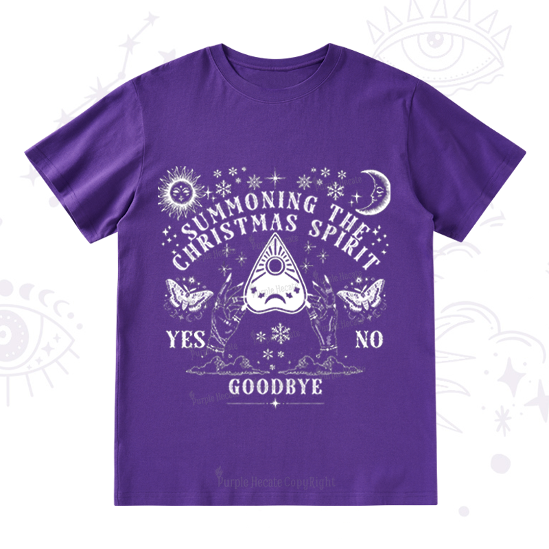 Purplehecate Christmas Mystical Talking Board T-Shirt