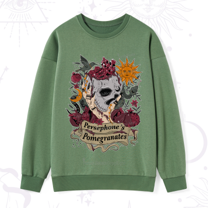 Purplehecate Persephone's Pomegranates Sweatshirt