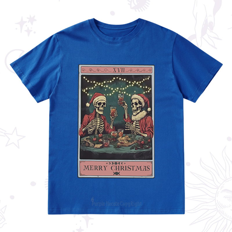 Purplehecate Christmas Dinner Tarot T-Shirt