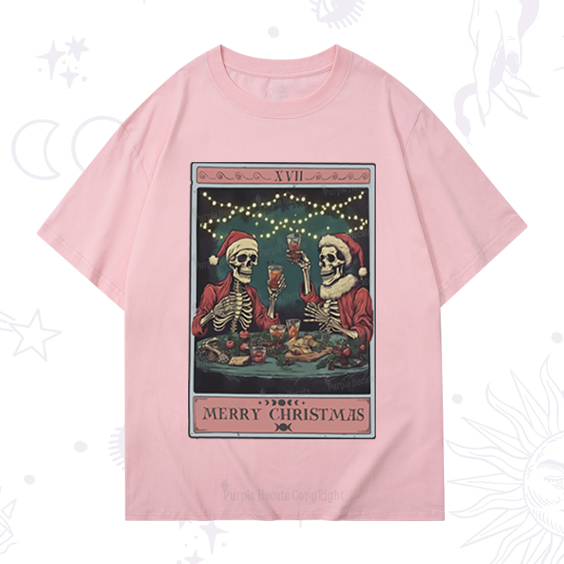 Purplehecate Christmas Dinner Tarot T-Shirt