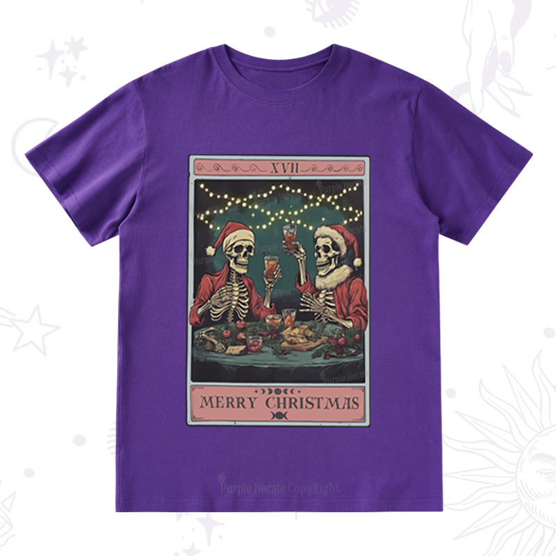 Purplehecate Christmas Dinner Tarot T-Shirt