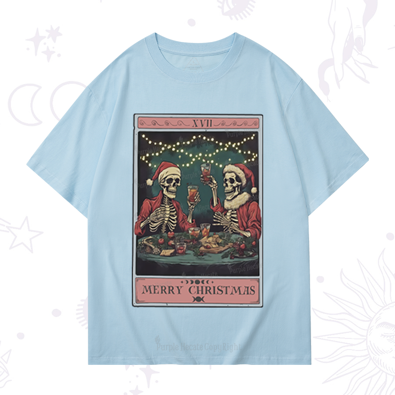 Purplehecate Christmas Dinner Tarot T-Shirt