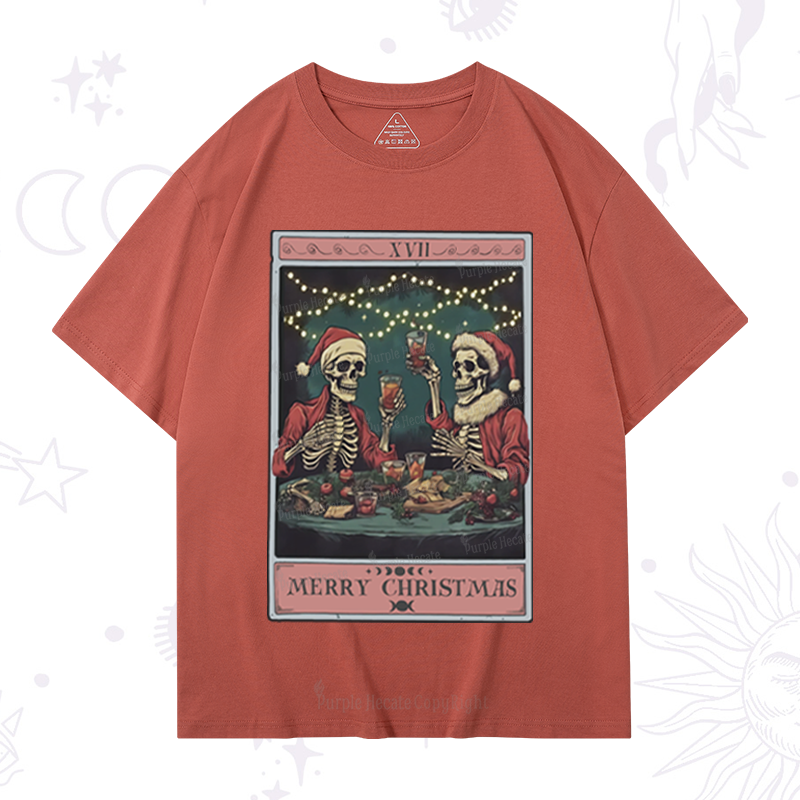 Purplehecate Christmas Dinner Tarot T-Shirt