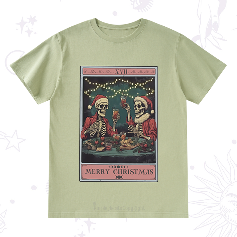 Purplehecate Christmas Dinner Tarot T-Shirt