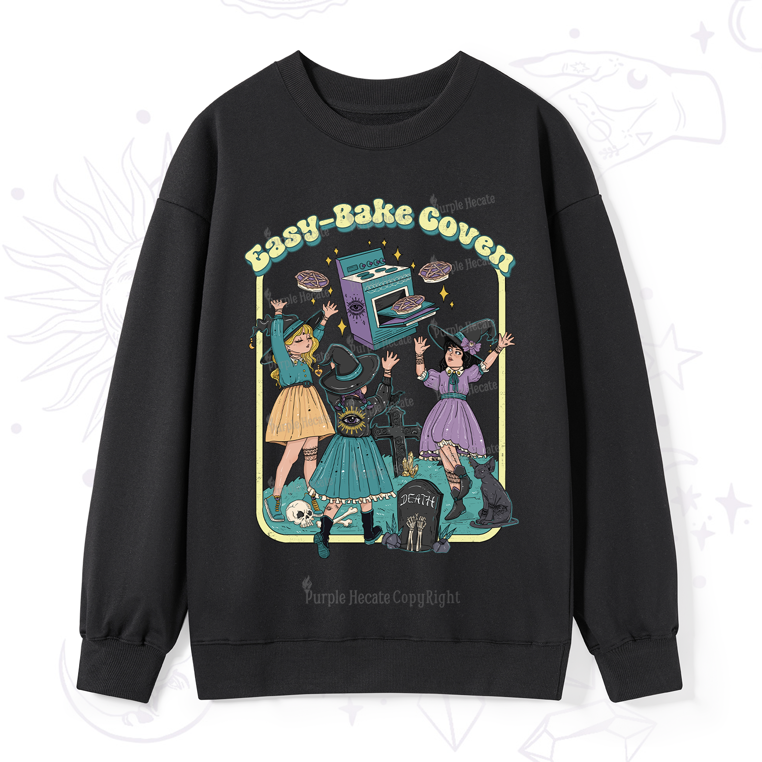 Purplehecate Easy Bake Coven Sweatshirt