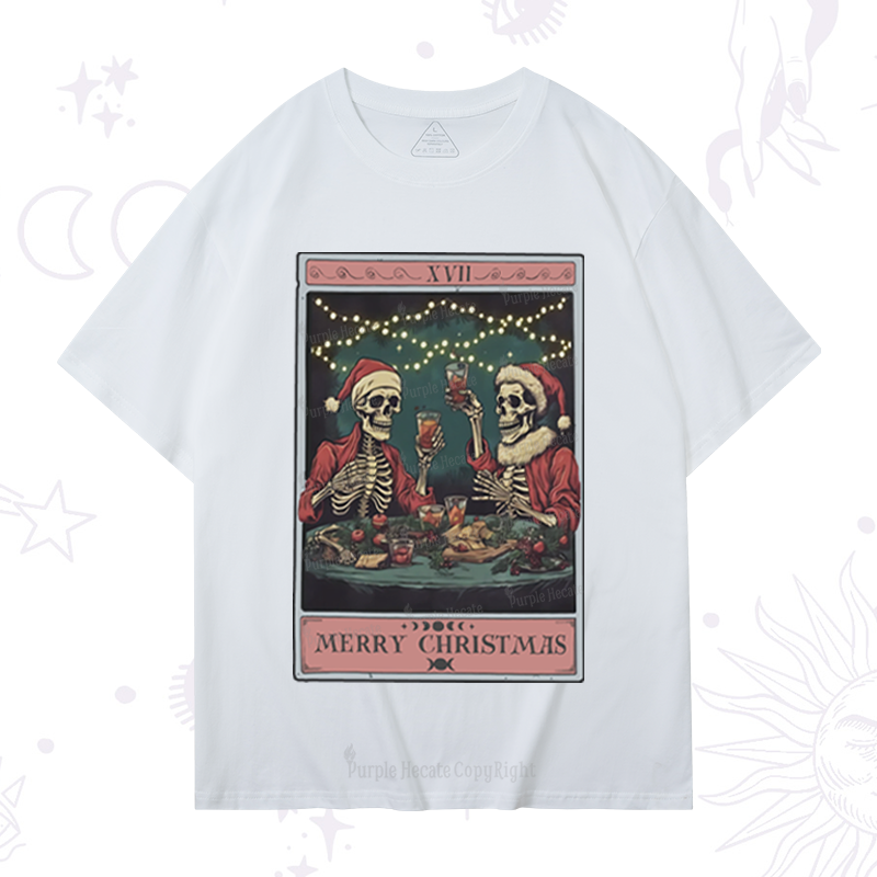 Purplehecate Christmas Dinner Tarot T-Shirt
