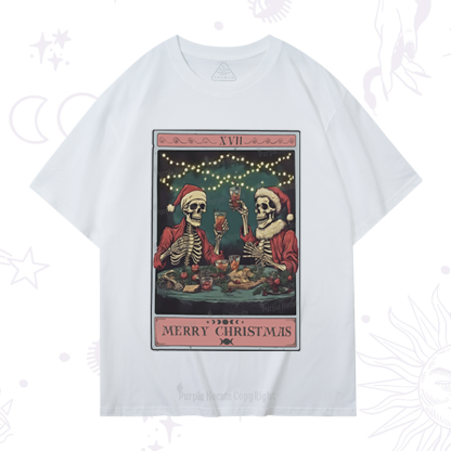 Purplehecate Christmas Dinner Tarot T-Shirt