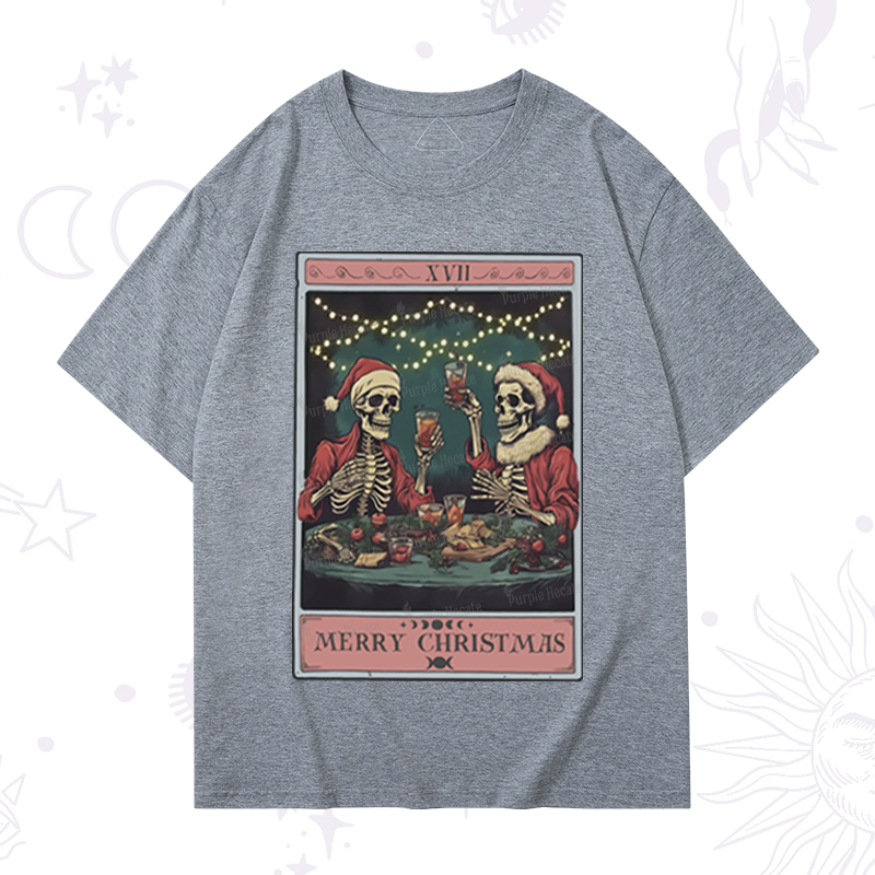 Purplehecate Christmas Dinner Tarot T-Shirt