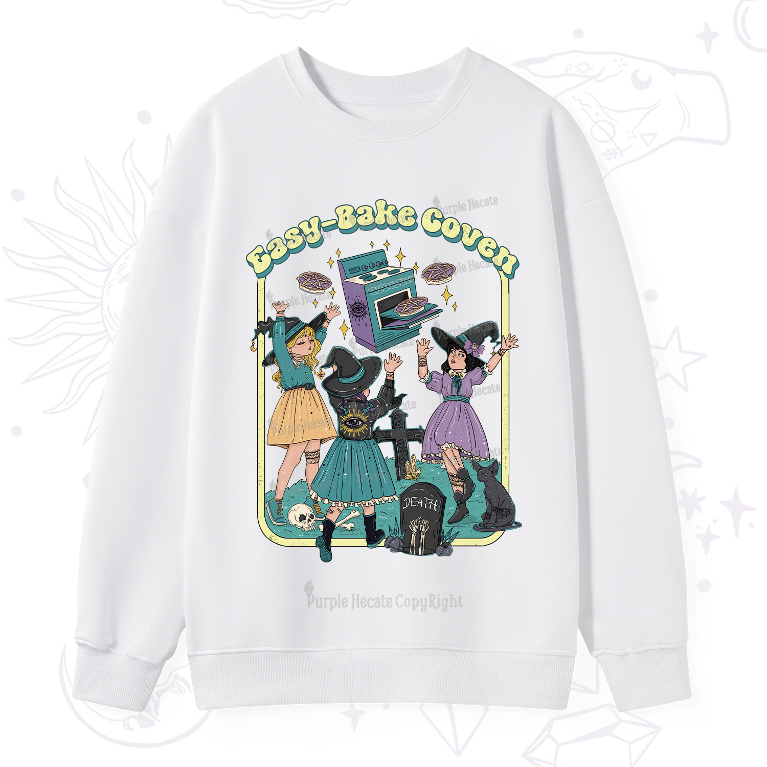 Purplehecate Easy Bake Coven Sweatshirt