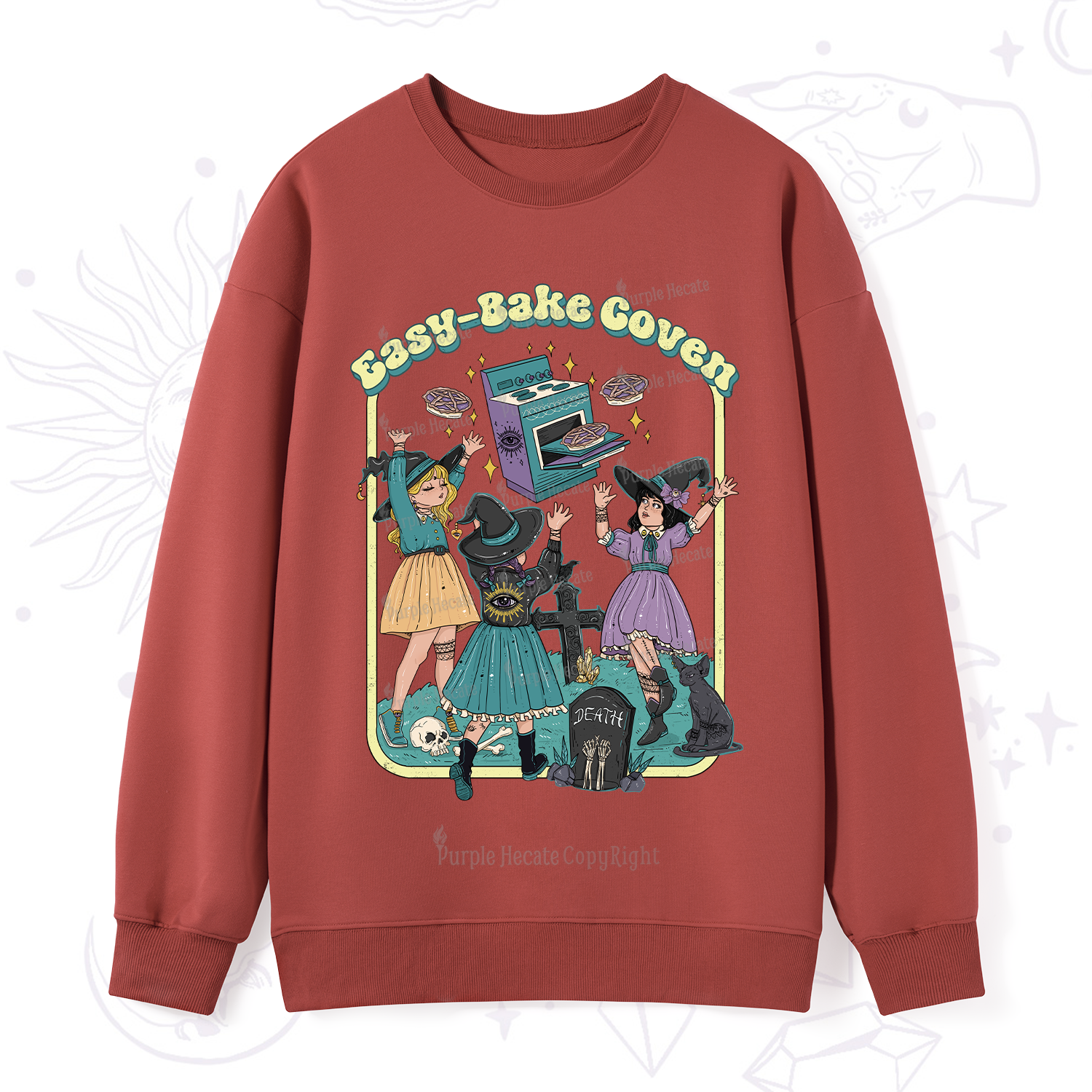 Purplehecate Easy Bake Coven Sweatshirt