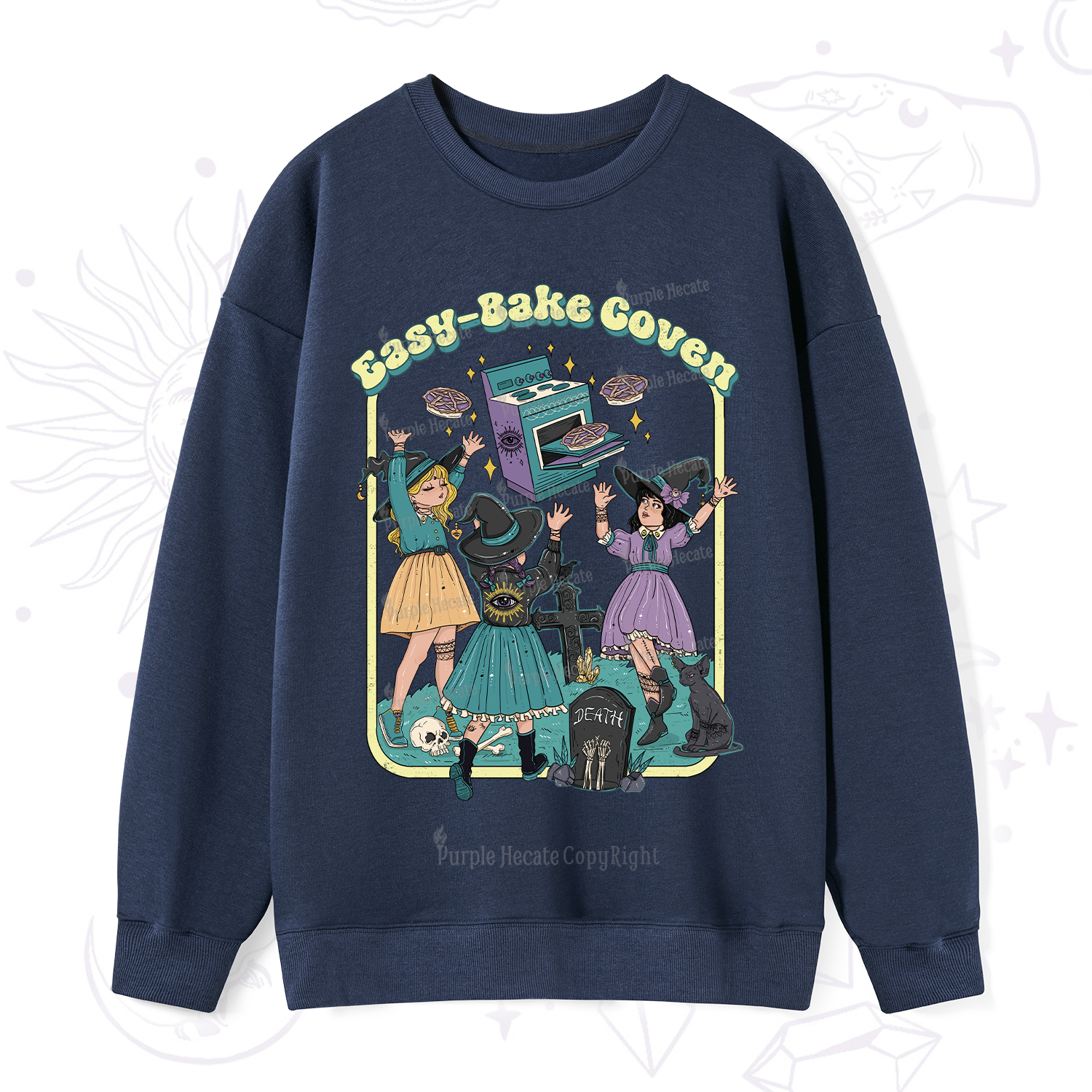 Purplehecate Easy Bake Coven Sweatshirt