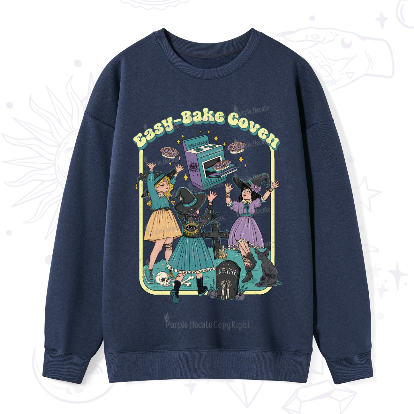 Purplehecate Easy Bake Coven Sweatshirt
