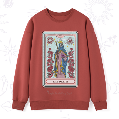 Purplehecate The Death Tarot Sweatshirt
