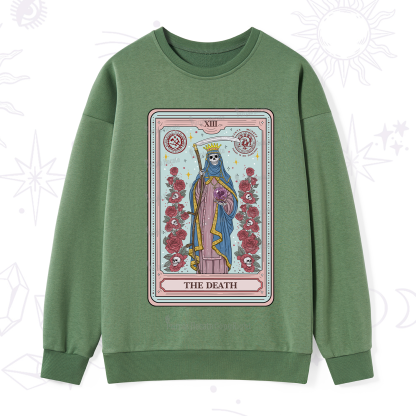 Purplehecate The Death Tarot Sweatshirt
