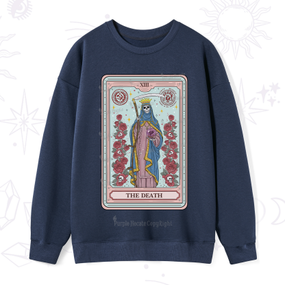 Purplehecate The Death Tarot Sweatshirt