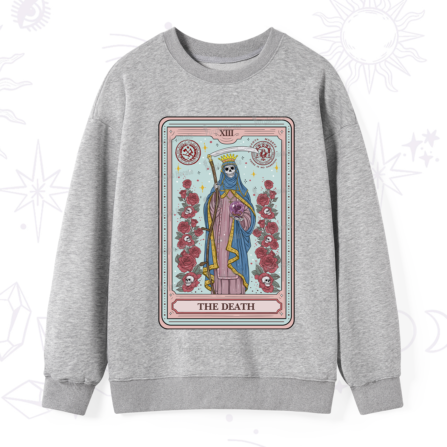 Purplehecate The Death Tarot Sweatshirt