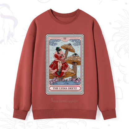 Purplehecate The Lydia Deetz Tarot Sweatshirt